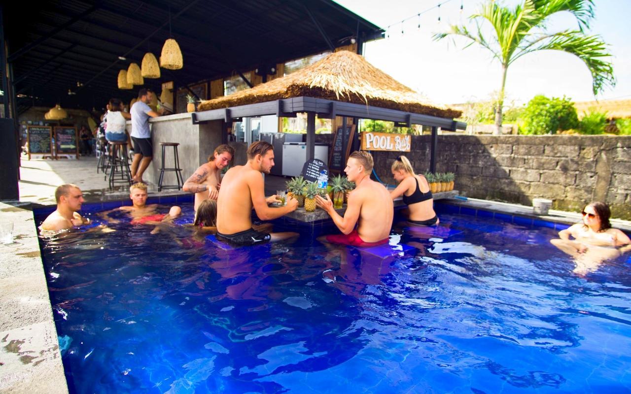 Canggu Beach Hostel Dış mekan fotoğraf