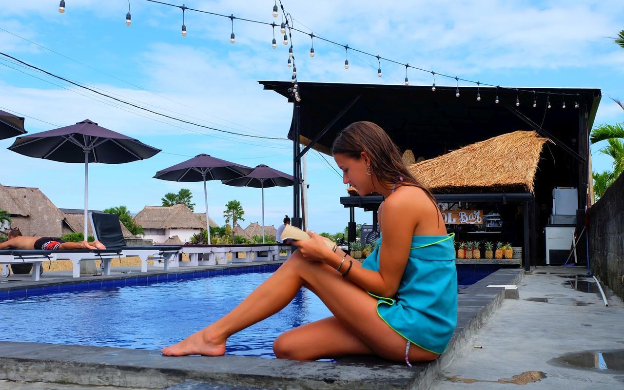 Canggu Beach Hostel Dış mekan fotoğraf