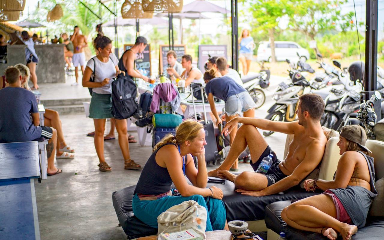 Canggu Beach Hostel Dış mekan fotoğraf